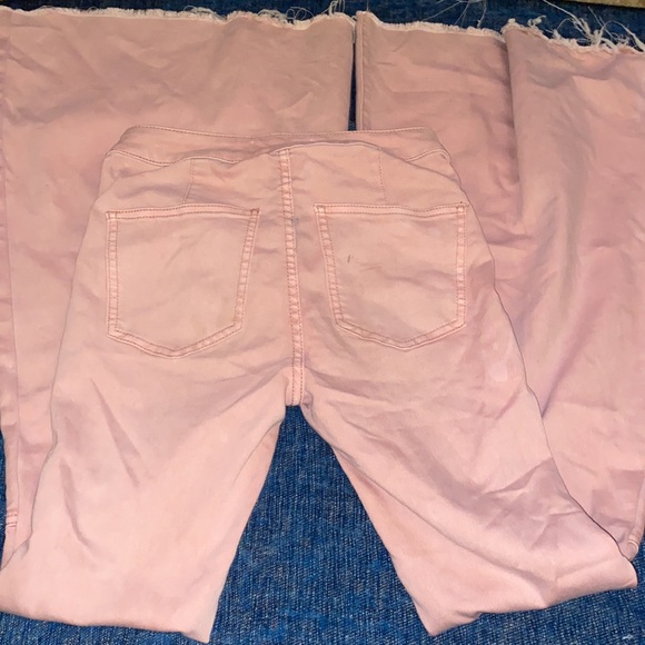 Free People Float on Flares in Pasadena Pink- Size 24 - Picture 5 of 6